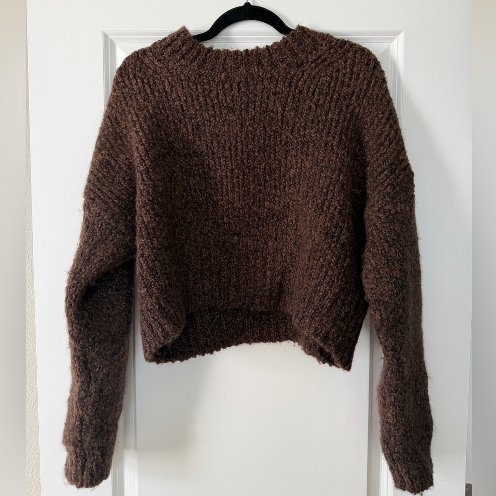 Banana Republic Rich Brown Crew Neck Sweater